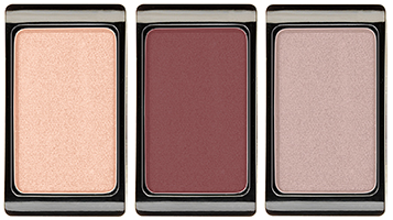 JEAN D'ARCEL eye shadow golden rose No. 33, No. 34 und No. 04