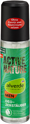 alverde NATURKOSMETIK MEN Active Nature Deo Zerstäuber