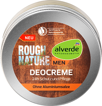 alverde NATURKOSMETIK MEN Rough Nature Deocreme