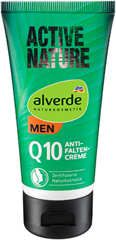 alverde NATURKOSMETIK MEN Active Nature Q10 Anti-Falten-Creme