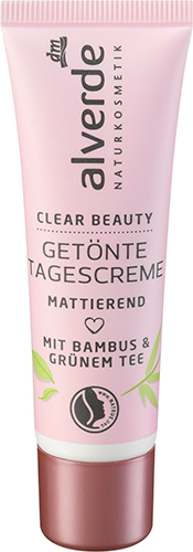 alverde NATURKOSMETIK CLEAR BEAUTY Getönte Tagescreme