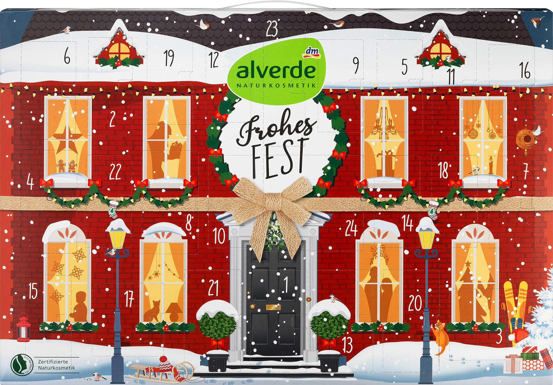 alverde NATURKOSMETIK Adventskalender