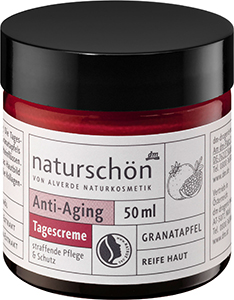 alverde NATURKOSMETIK naturschön Granatapfel Anti-Aging Tagescreme