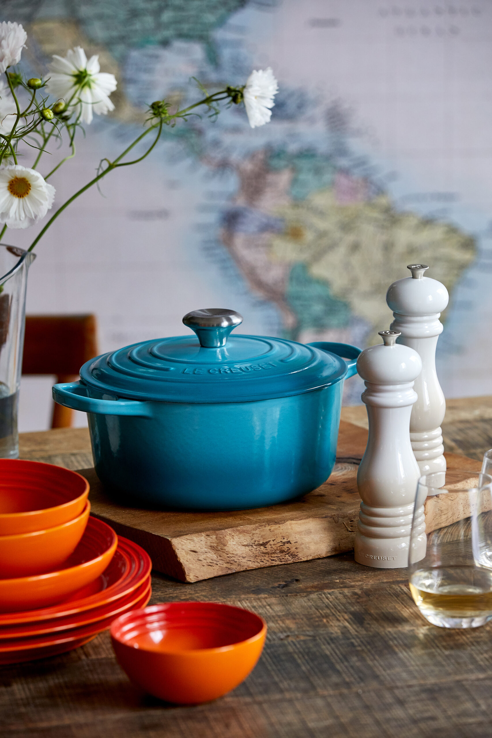 Träume dich beim Kochen mit Le Creuset in ferne Länder