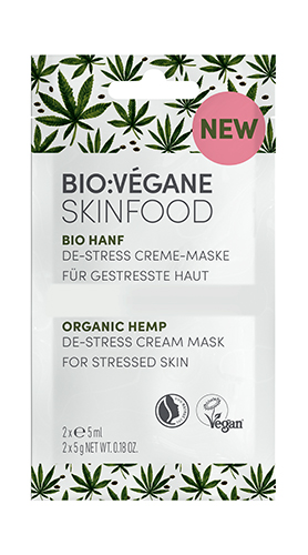 BIO HANF DE-STRESS CREME-MASKE