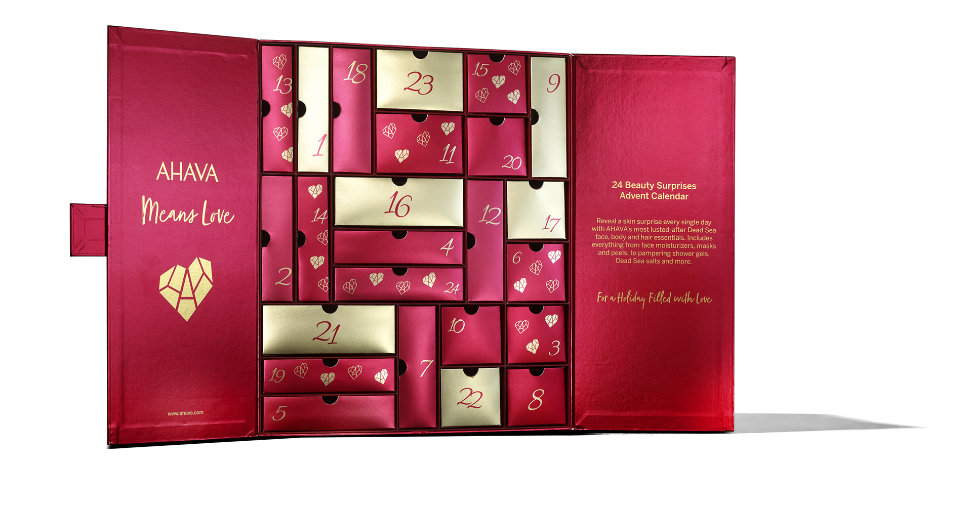 AHAVA 24 BEAUTY SURPRISES ADVENT CALENDAR