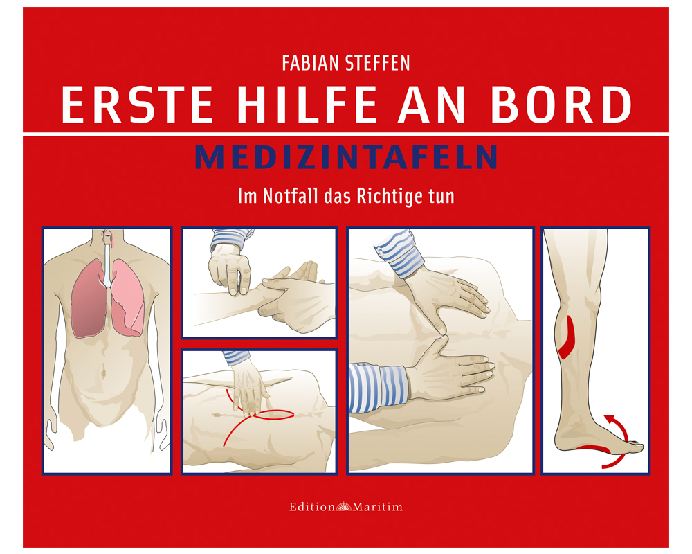 Erste Hilfe an Bord – Medizintafeln: Im Notfall das Richtige tun (Cover)