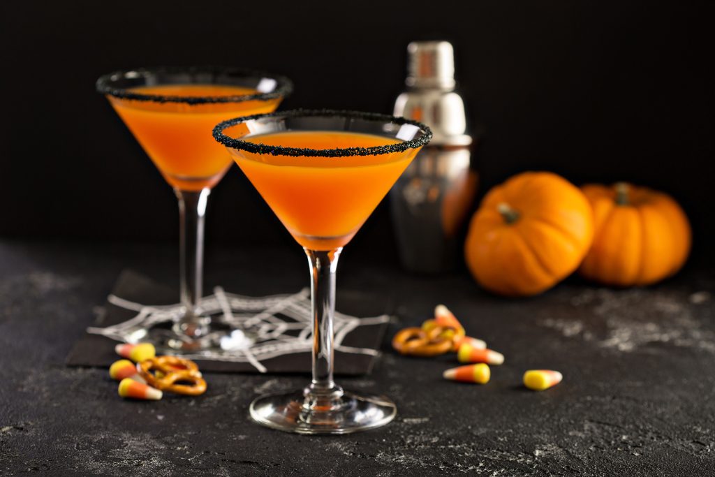 Pumpkintini – Kürbiskuchen im Martini-Glas