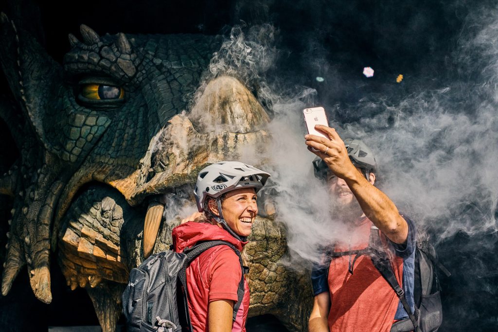 Höhlen, Drachen und Biber im Abenteuerland Ostbayern | Further Drache in der Drachenhöhle in Furth im Wald