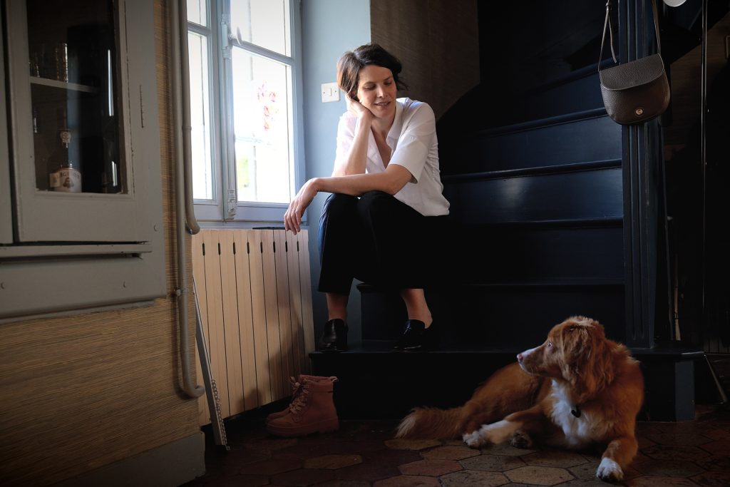 Writers & Thinkers | Im Bild: Gesa Hansen mit Hund