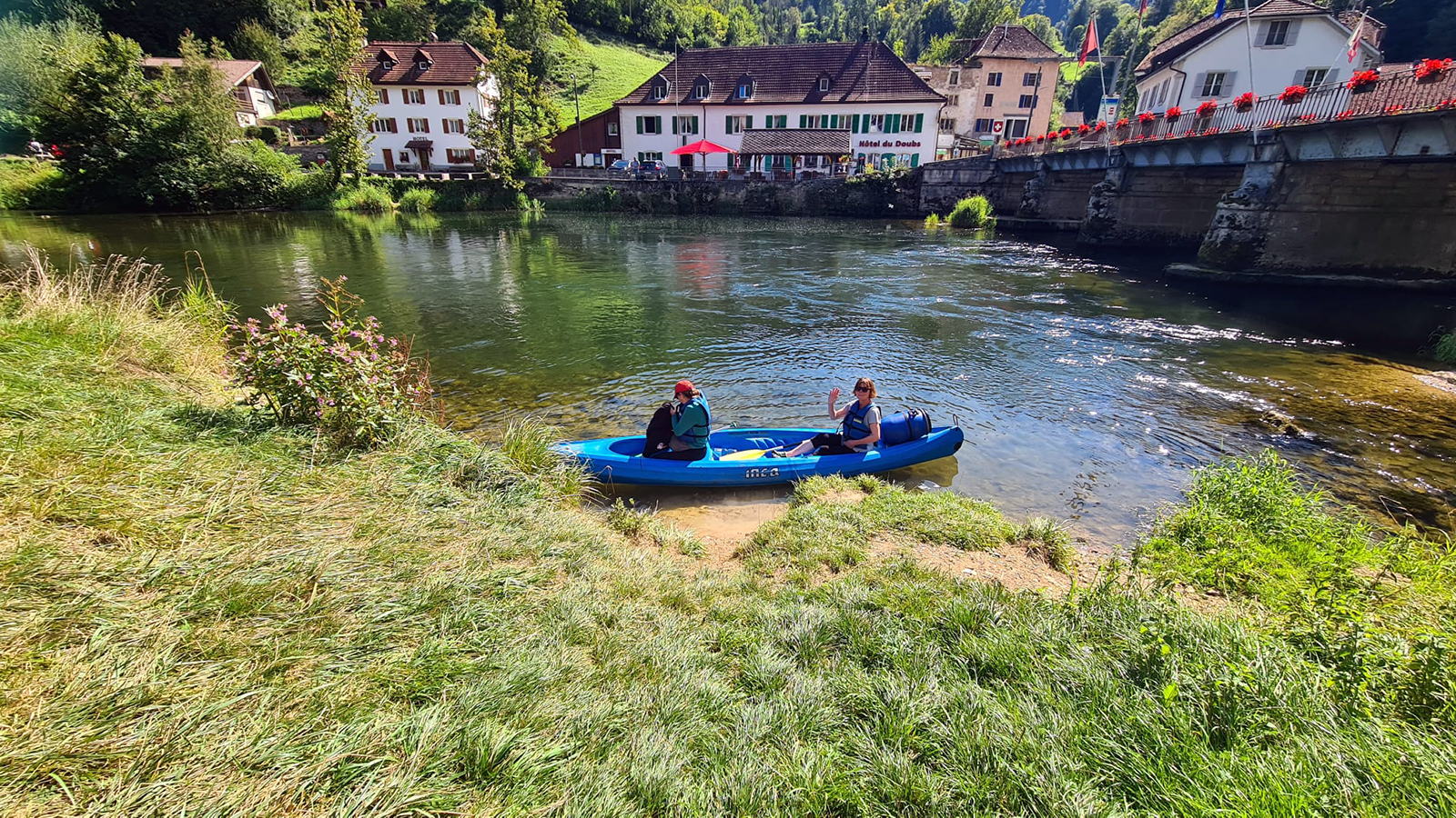 Janne und Geli machen sich auf den Weg