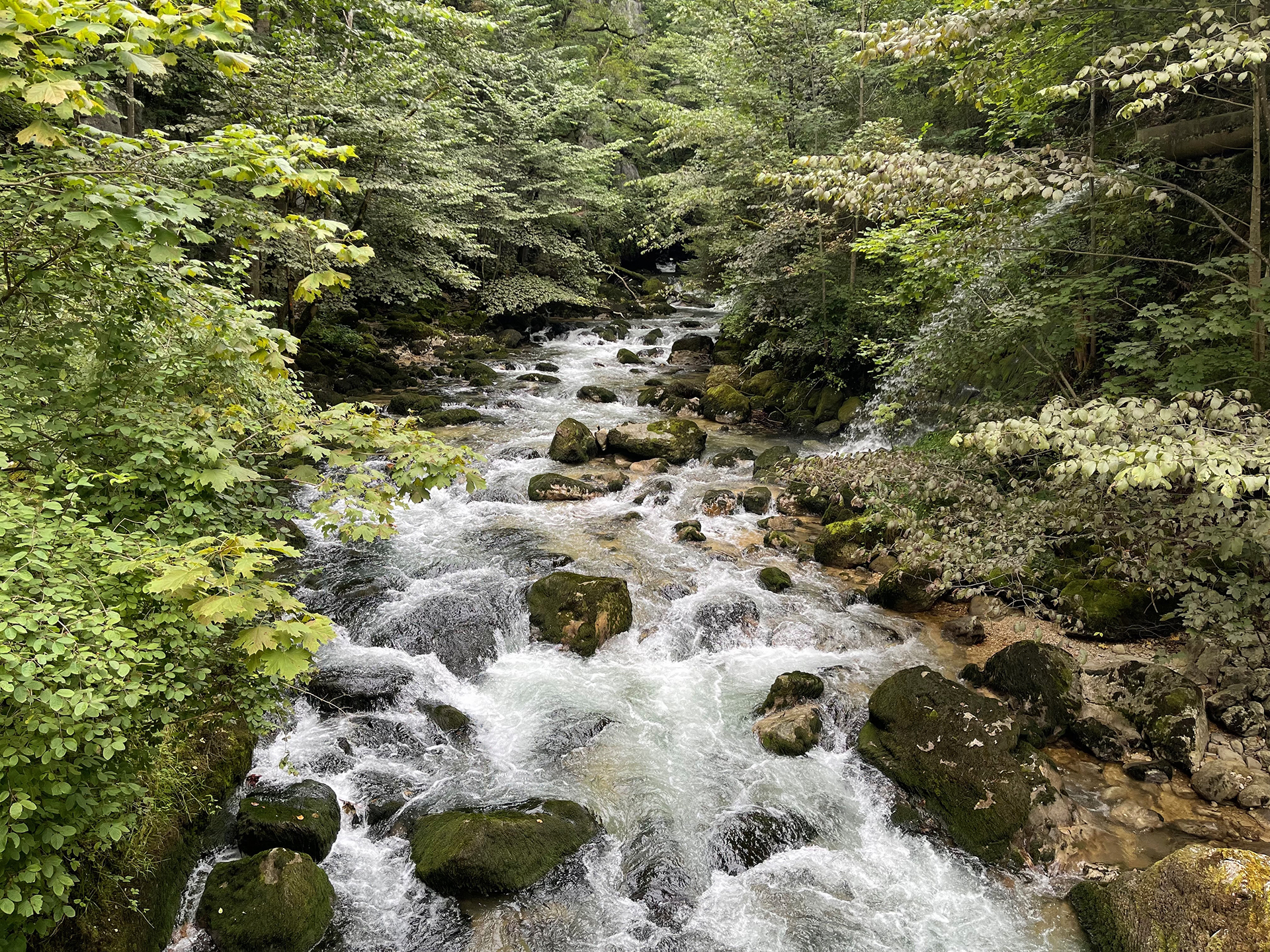 Und darum folgt hier Flussfoto auf Flussfoto ...