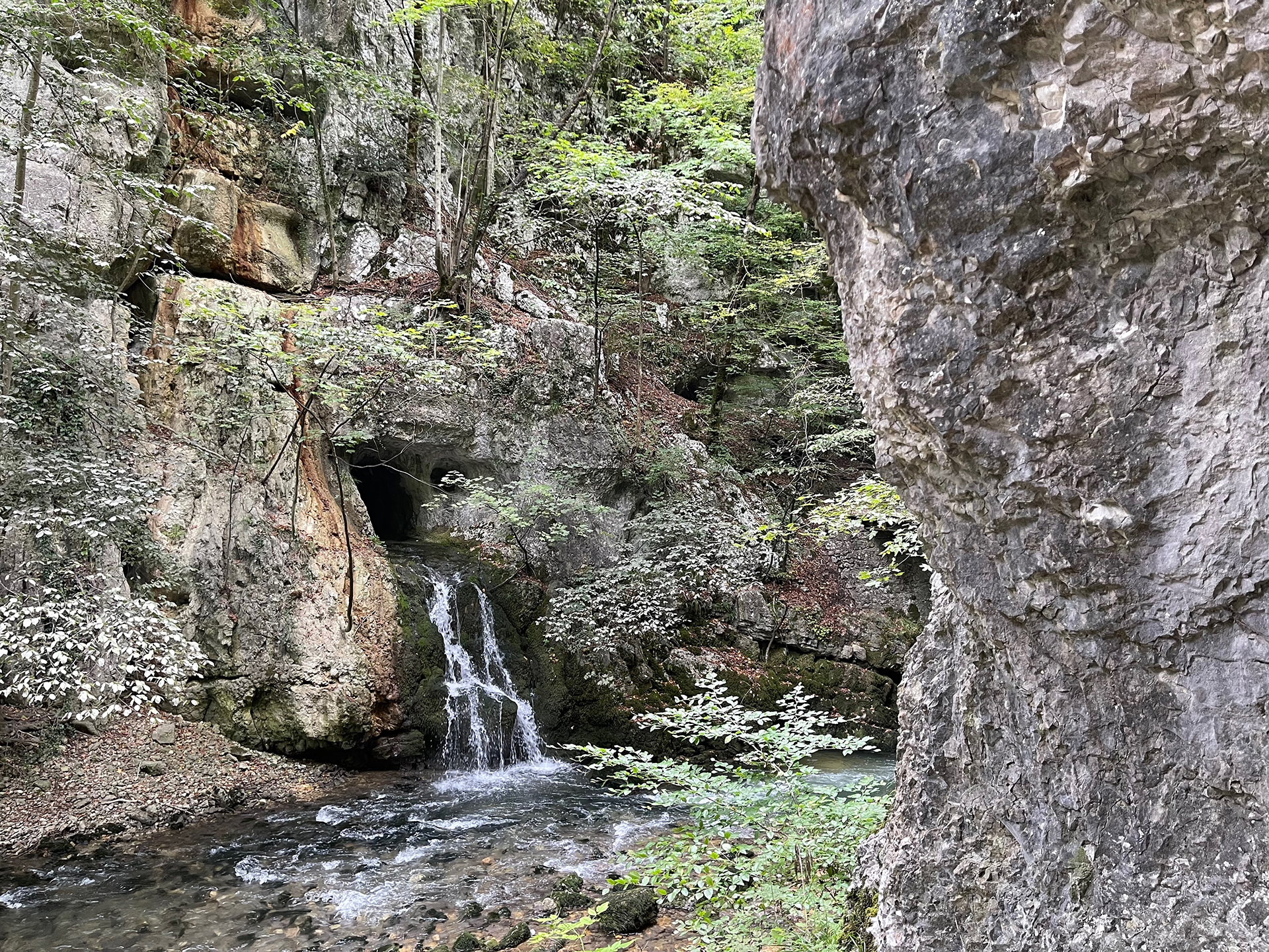 Die Taubenlochschlucht in all ihrer Pracht