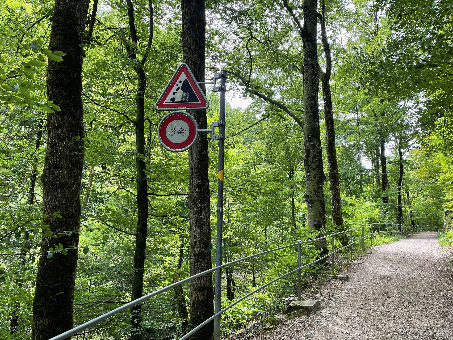 Am Abend zuvor hatten wir noch Witze über Steinschläge und angreifende Orks gemacht ...