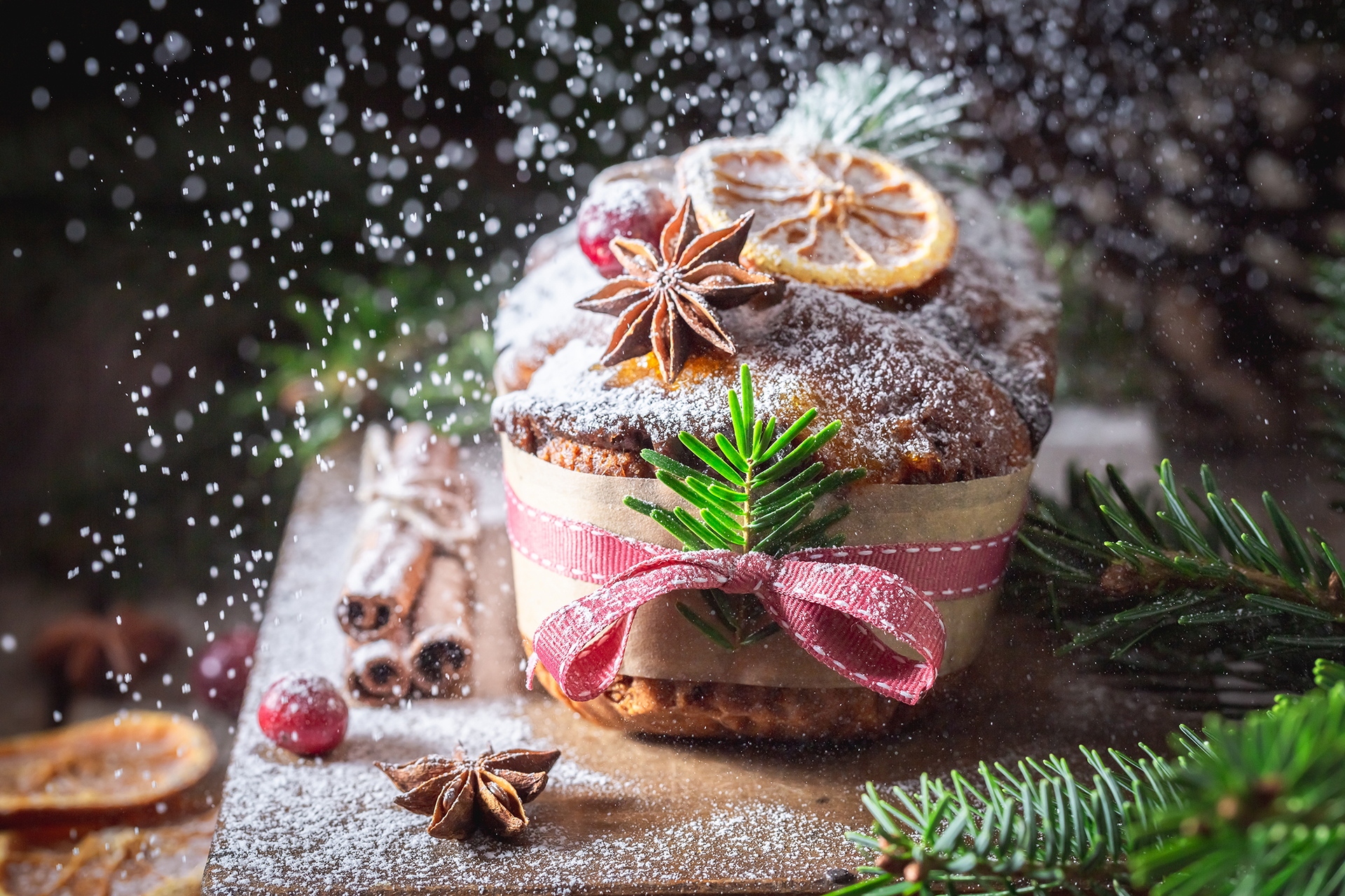 Cranberry-Brot mit Zimtäpfeln