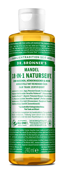 Dr. Bronner’s 18-IN-1 Flüssigseife Mandel
