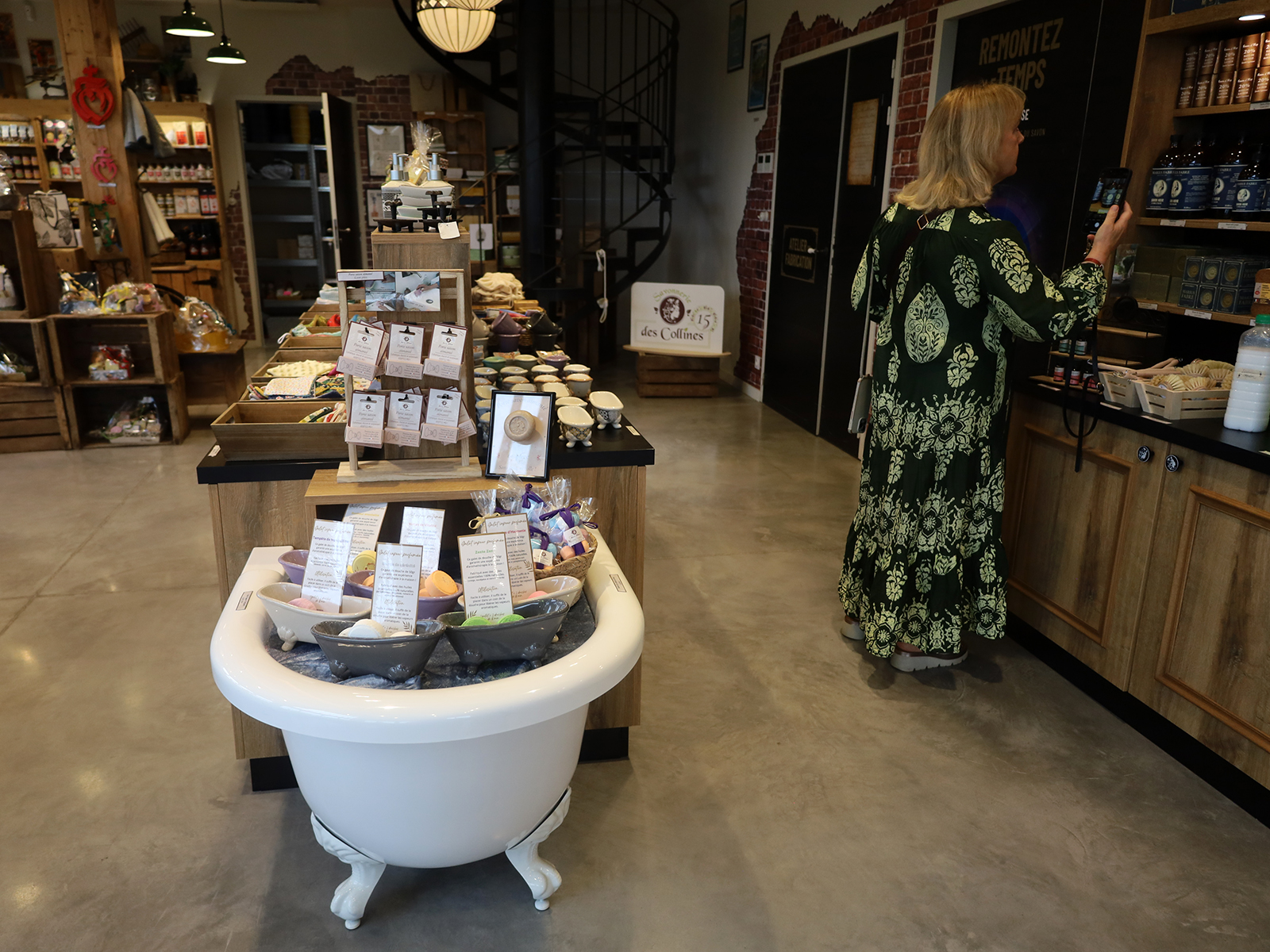 Die Boutique verführte nicht nur mich zum genüsslichen Stöbern