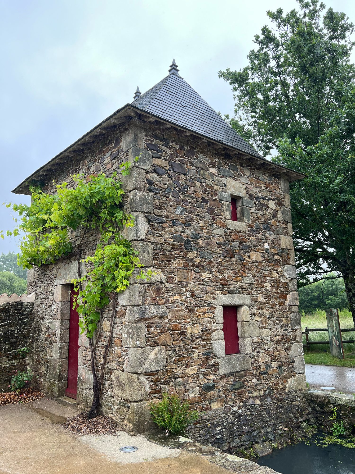 Turm aus der Nähe