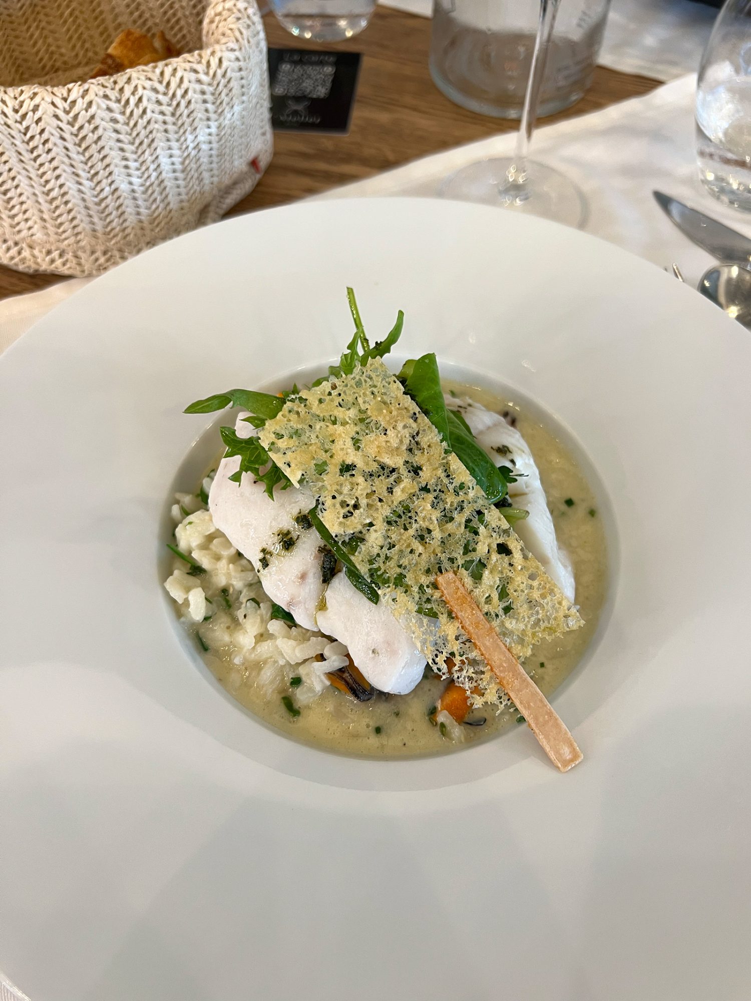 Risotto im Bistro L’Atelier