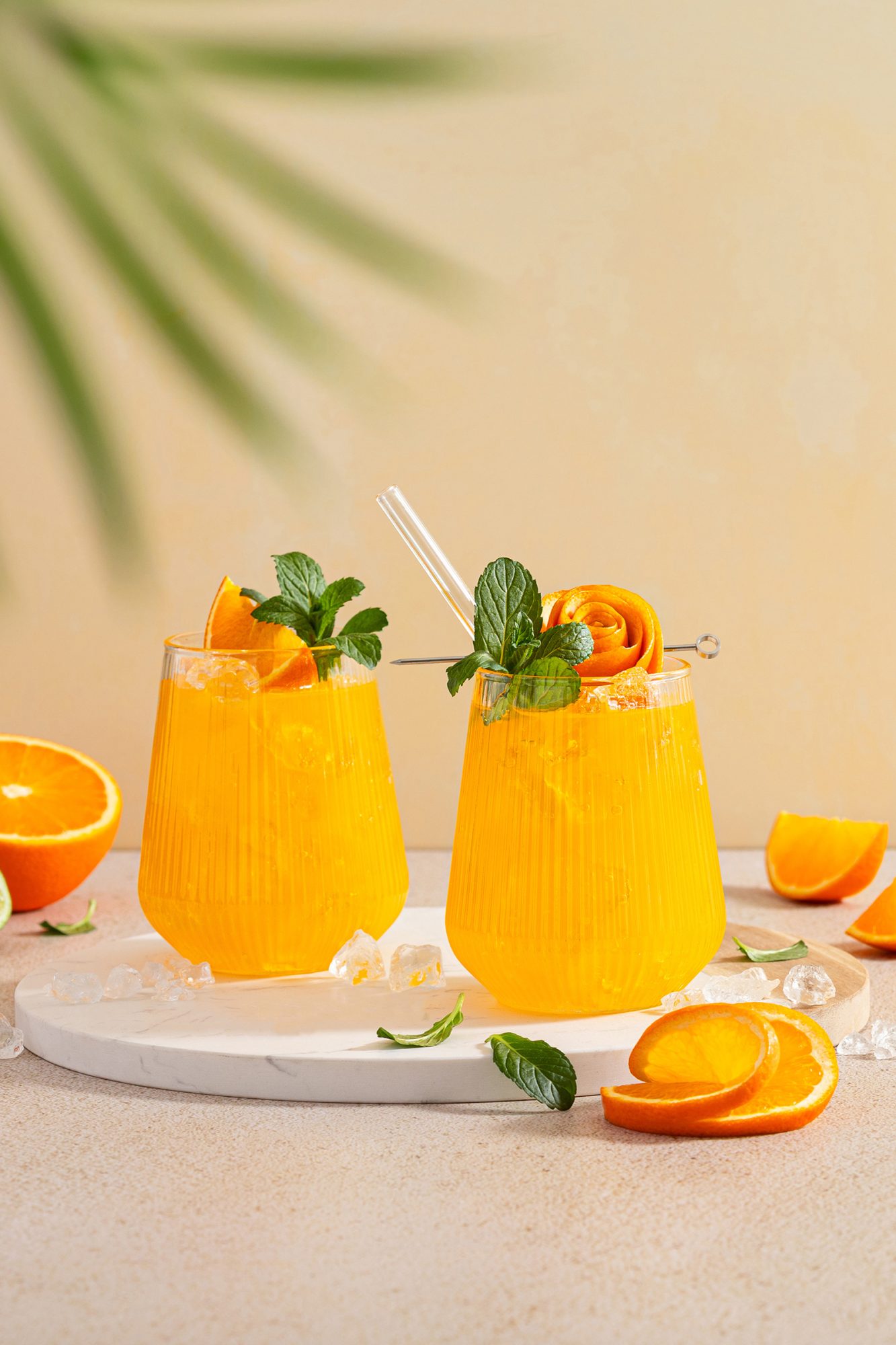 Unverfälschter Genuss: Holunderblüten-Orangen-Tonic