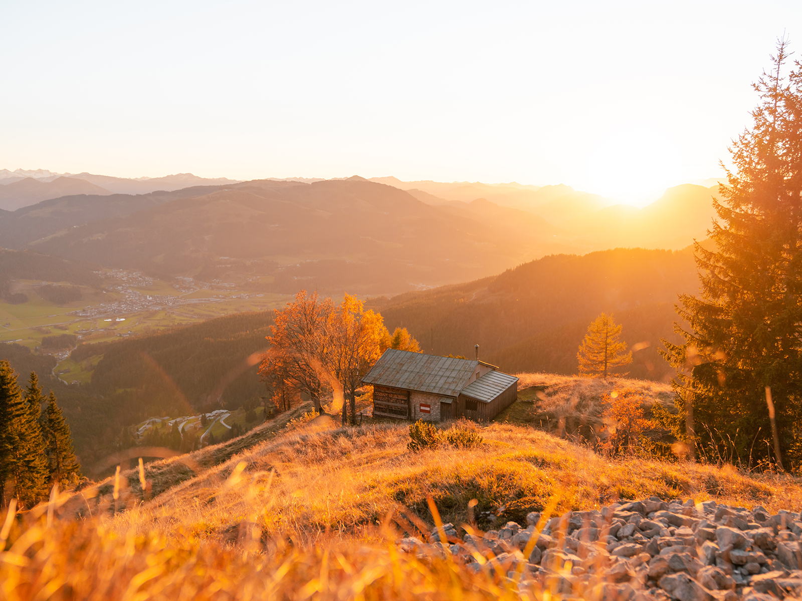 Herbst in der Region Wilder Kaiser | Bergsteigergrab