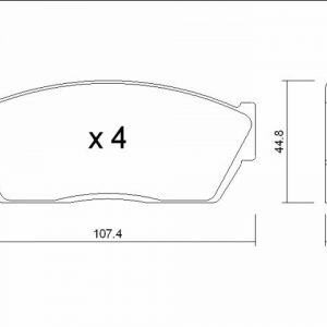 SUZUKI	SWIFT II/HONDA	CIVIC II (AL, AJ, AG, AH)	1.2 Sedan  FOR