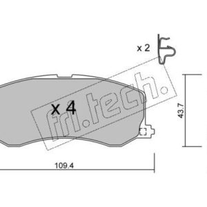 SUZUKI	SWIFT II	1.3 (SF413, AB35) Hatchback	’89 – ’05	FOR