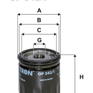 FILTRON Oliefilter ( Ford, Peugeot, Citroen )