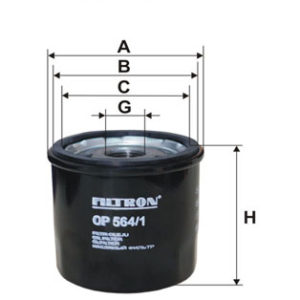 FILTRON Oliefilter ( Chervrolet Spart 1.2 / Aveo 1.2 / Spark 1.0 )