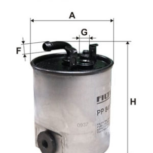 FILTRON Brændstoffilter ( Mercedes-Benz )