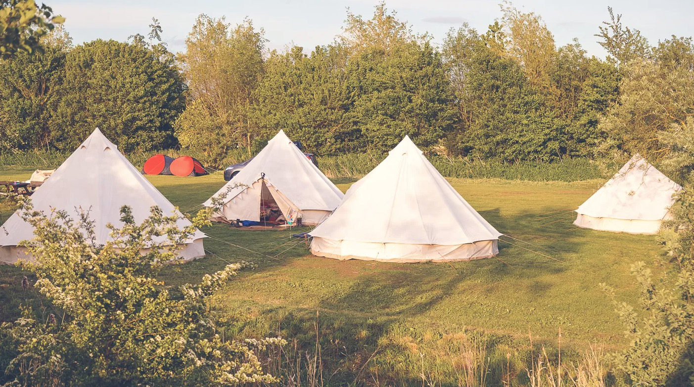 glamping village at grendon lakes