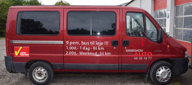 Minibus udlejes