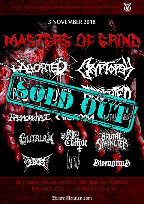 Masters of Grind at De Casino, Sint-Niklaas