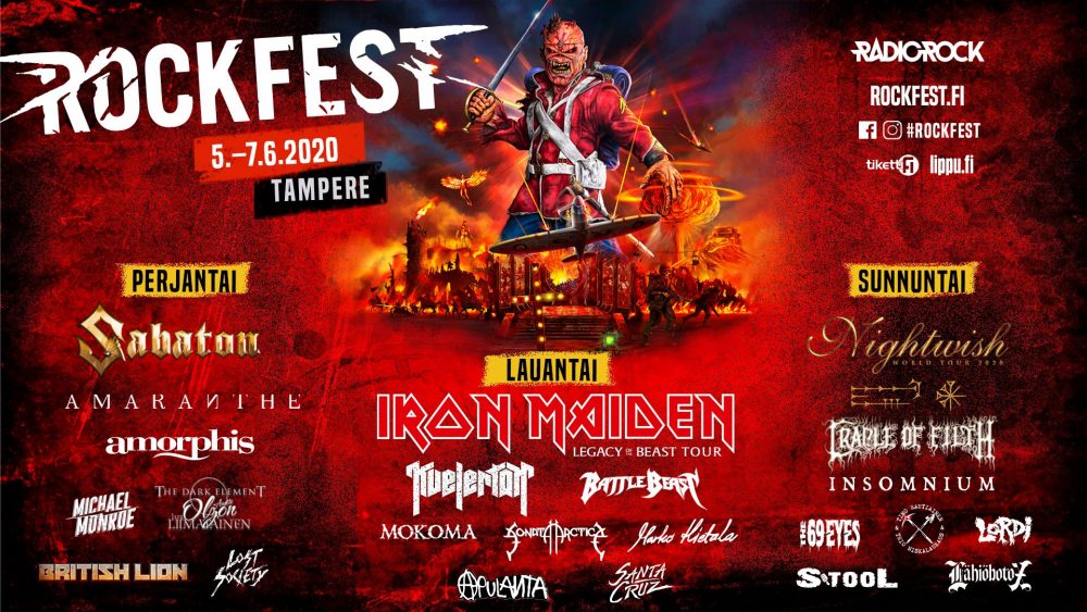 Rockfest just announced another pack of artists for the 2020 edition