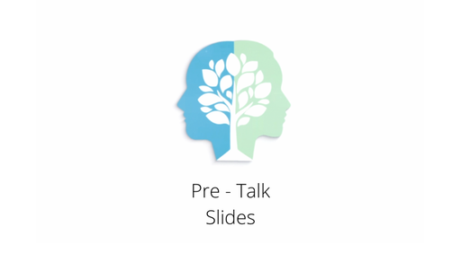 Pre-Talk Slides