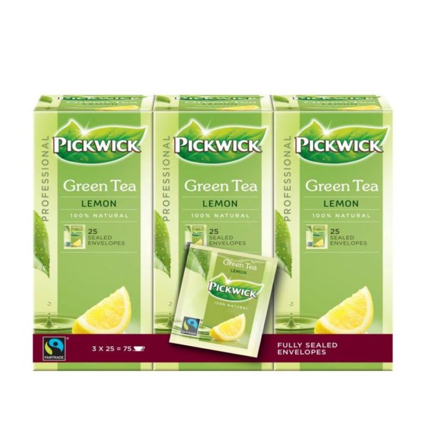 pickwick Professional Groene Thee Lemon Fairtrade