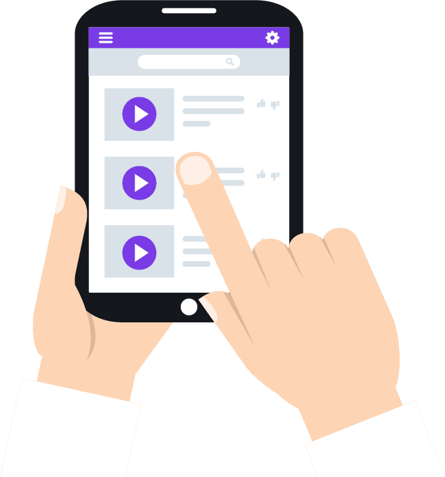 pov app mockup