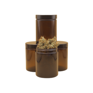 Produktbild Gläser klein 4x Aufbewahrungsglas 180ml für Blüten mit UV Schutz