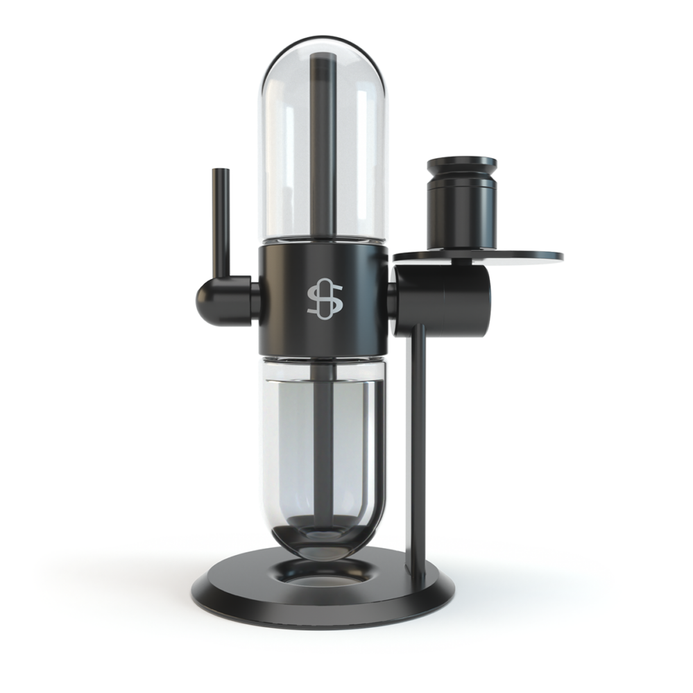 Stündenglass Gravity Infuser - Schwarz Schwerkraft Wasserpfeife