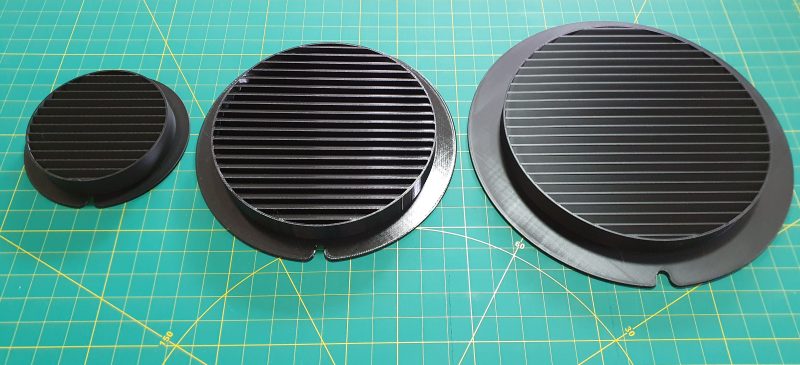 Lichtfalle für Homebox Ambient Q120 und Q150+, R240, R240+ Growzelt, Growbox Druckteil