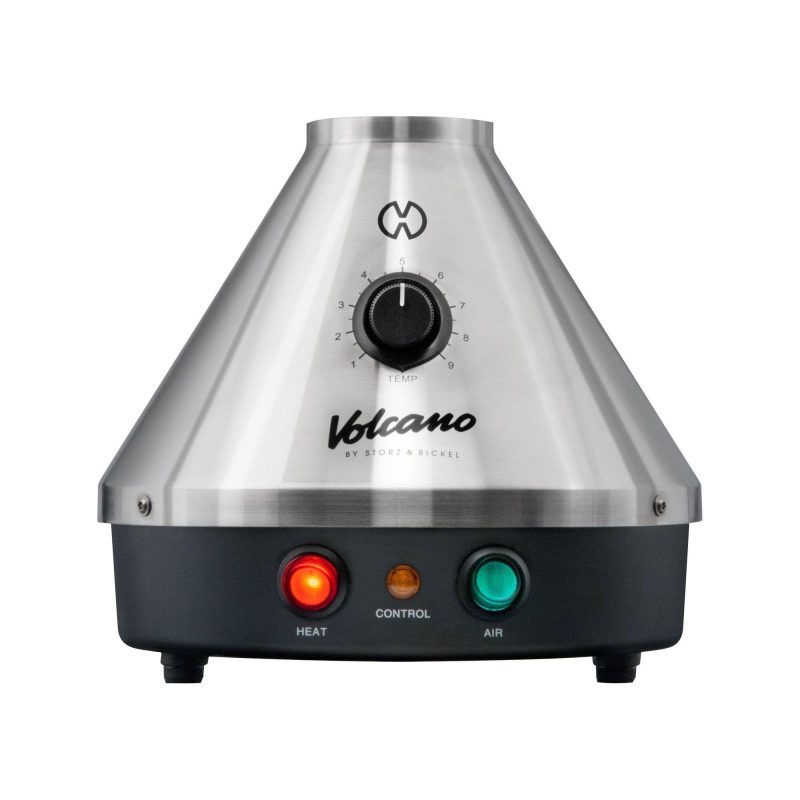 Storz & Bickel Volcano Classic Silber – Bewährter Ballon-Tisch-Vaporizer