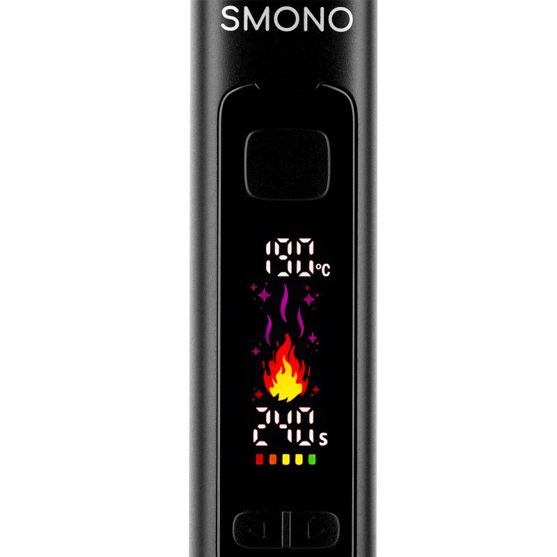 Smono 5 – Konvektions-Vaporizer mit HD-Farbdisplay & austauschbarem Akku