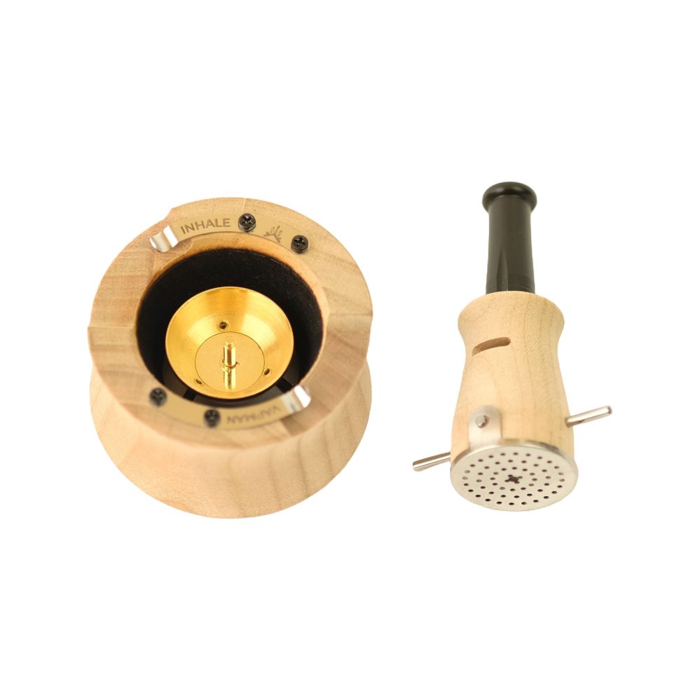 Vapman Click Pure Kirschholz – Handgefertigter batterieloser Vaporizer aus der Schweiz