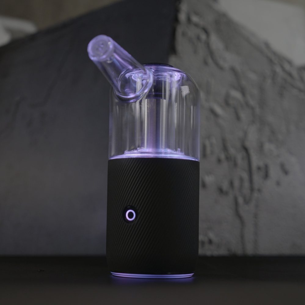Auxo Cenote – Konzentrat-Vaporizer mit 360°-Lichteffekten & mundgeblasenem Glasaufsatz