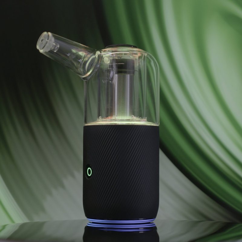 Auxo Cenote – Konzentrat-Vaporizer mit 360°-Lichteffekten & mundgeblasenem Glasaufsatz