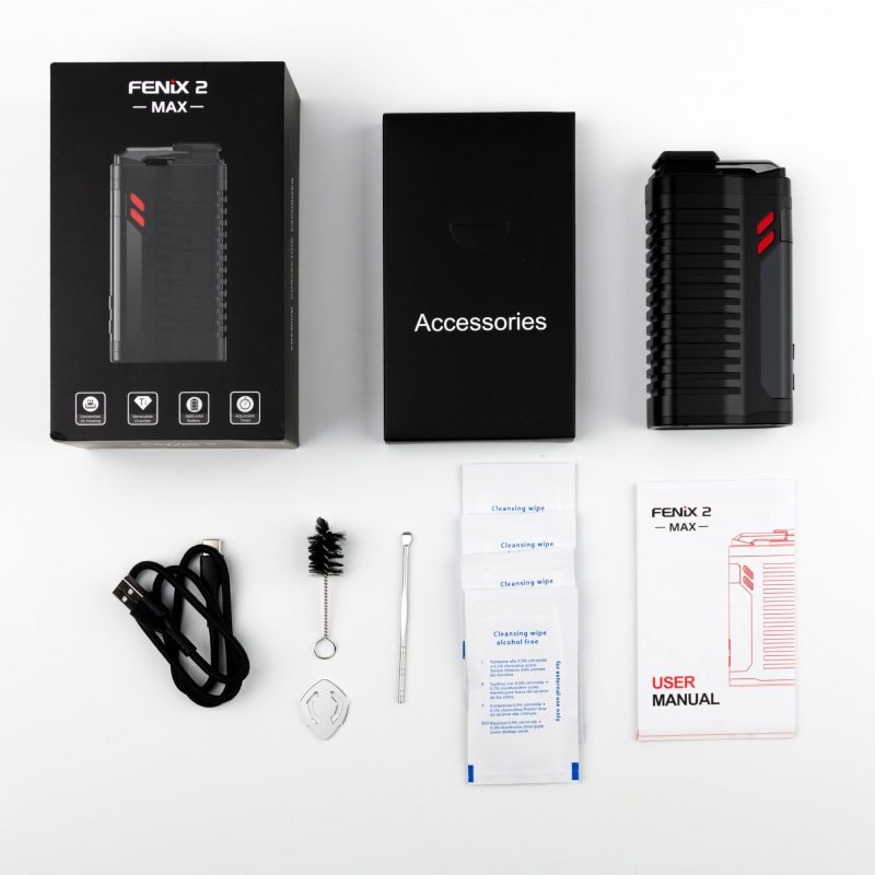 Fenix 2 Max – Tragbarer Konvektions-Vaporizer mit AIR HEATING™ Technologie