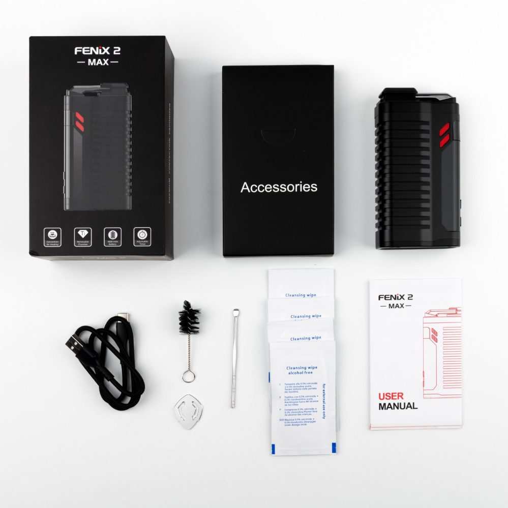 Fenix 2 Max – Tragbarer Konvektions-Vaporizer mit AIR HEATING™ Technologie