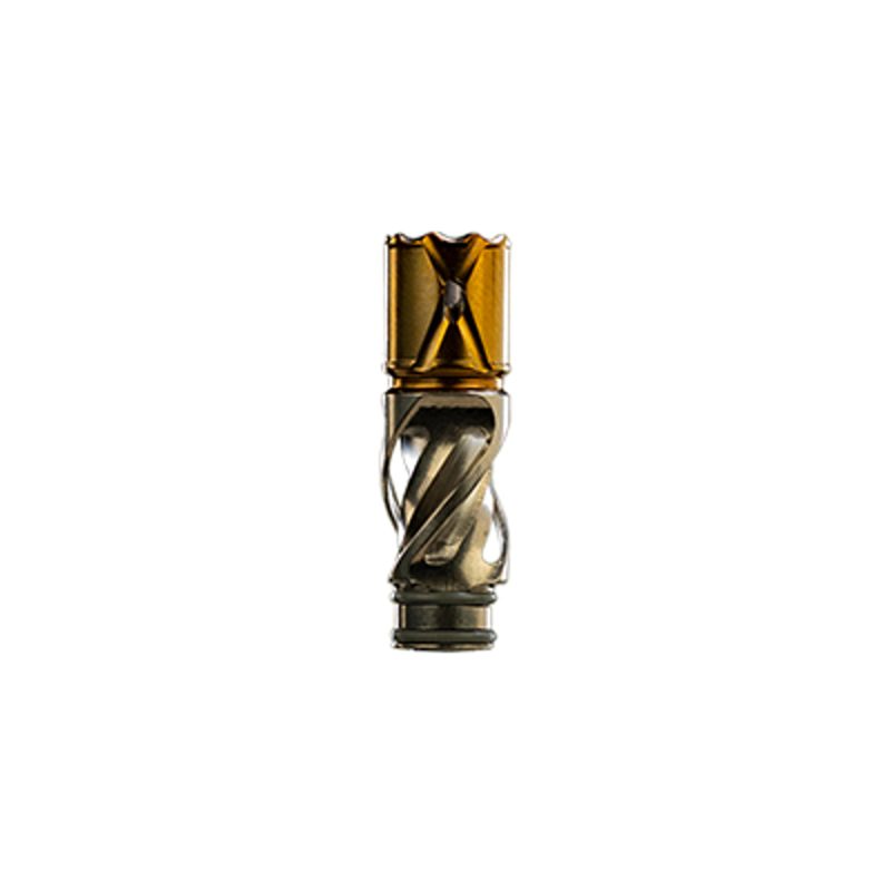 DynaVap Helix Titanspitze – Ultraleichte 3g Vaporizer-Spitze mit Konvektionsöffnungen