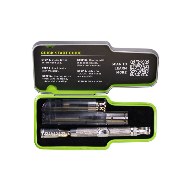 DynaVap M7 XL – Kompakter Edelstahl-Vaporizer mit verlängertem Mundstück