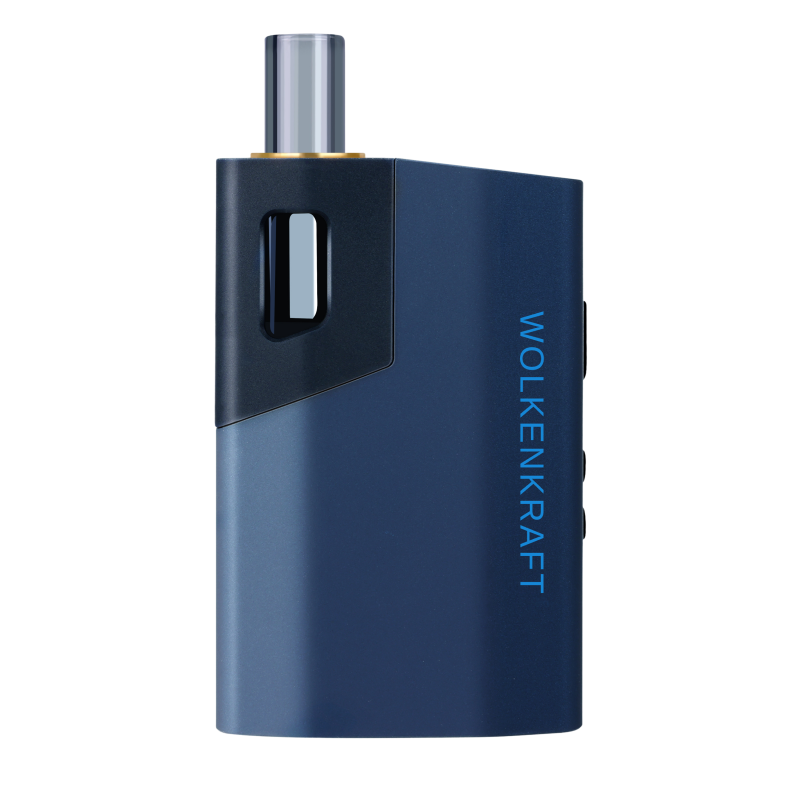 Wolkenkraft Äris Ultra Nachtblau – Tragbarer Vaporizer mit Titan-Kammer & USB-C Fast Charge